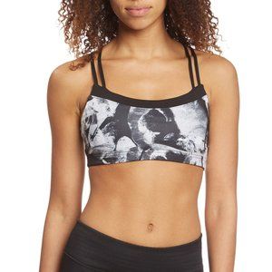 Lucy Om Sports Bra Size XS Black Pattern